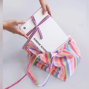 Sundae School bojagi bag